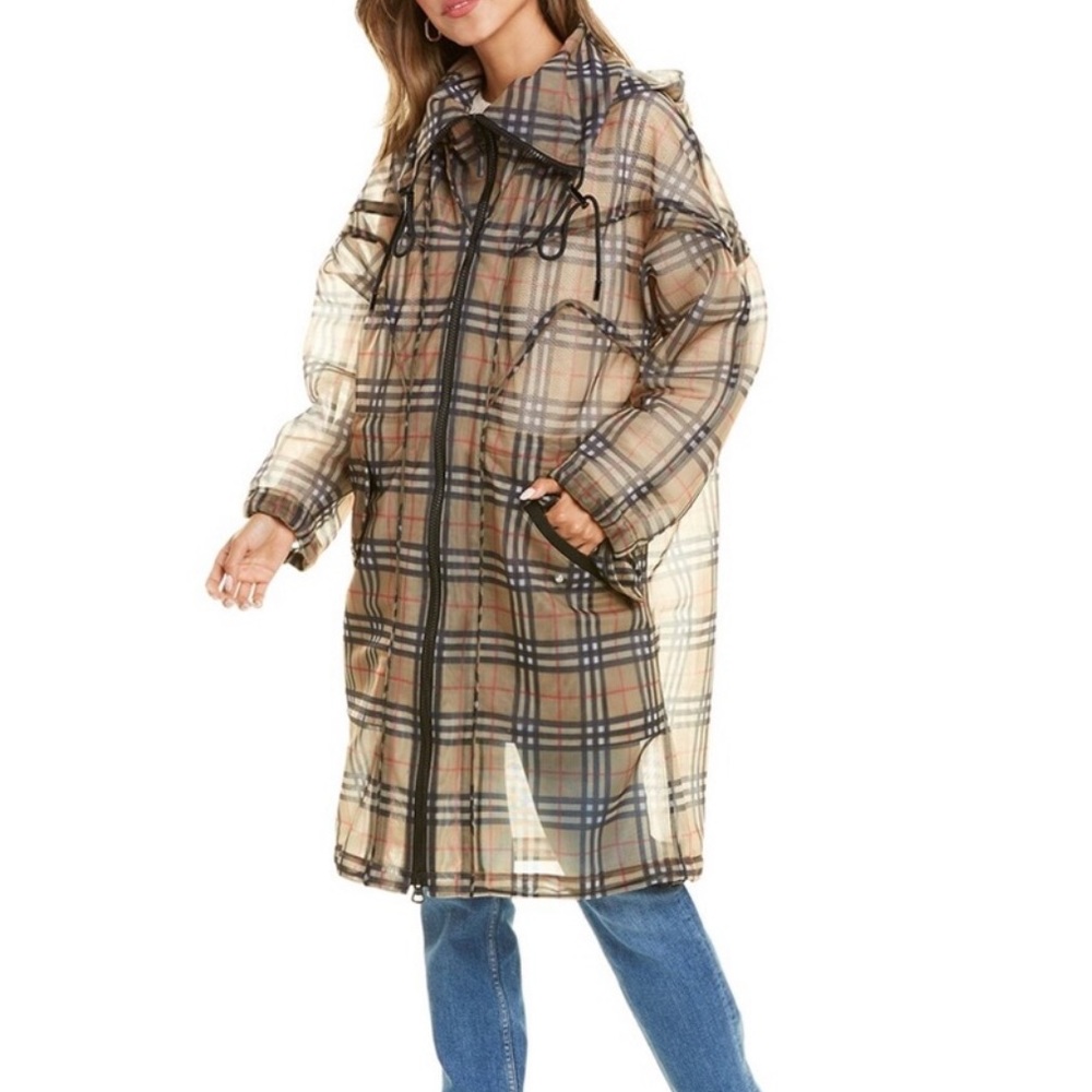 ❌SOLD❌Burberry Mesh Parka - Picture 2 of 6